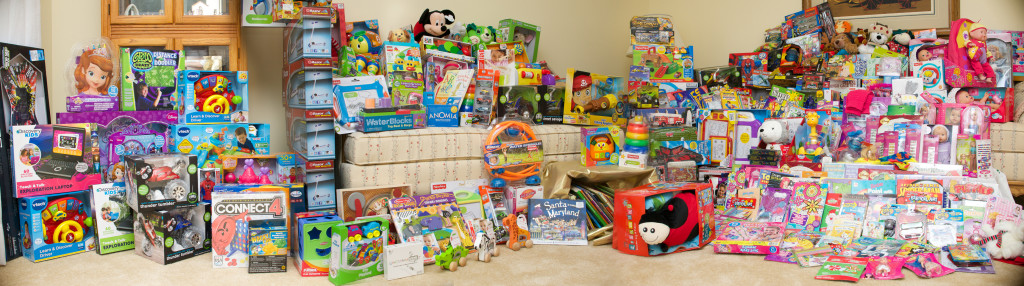 Toys for Tots Donation 2013