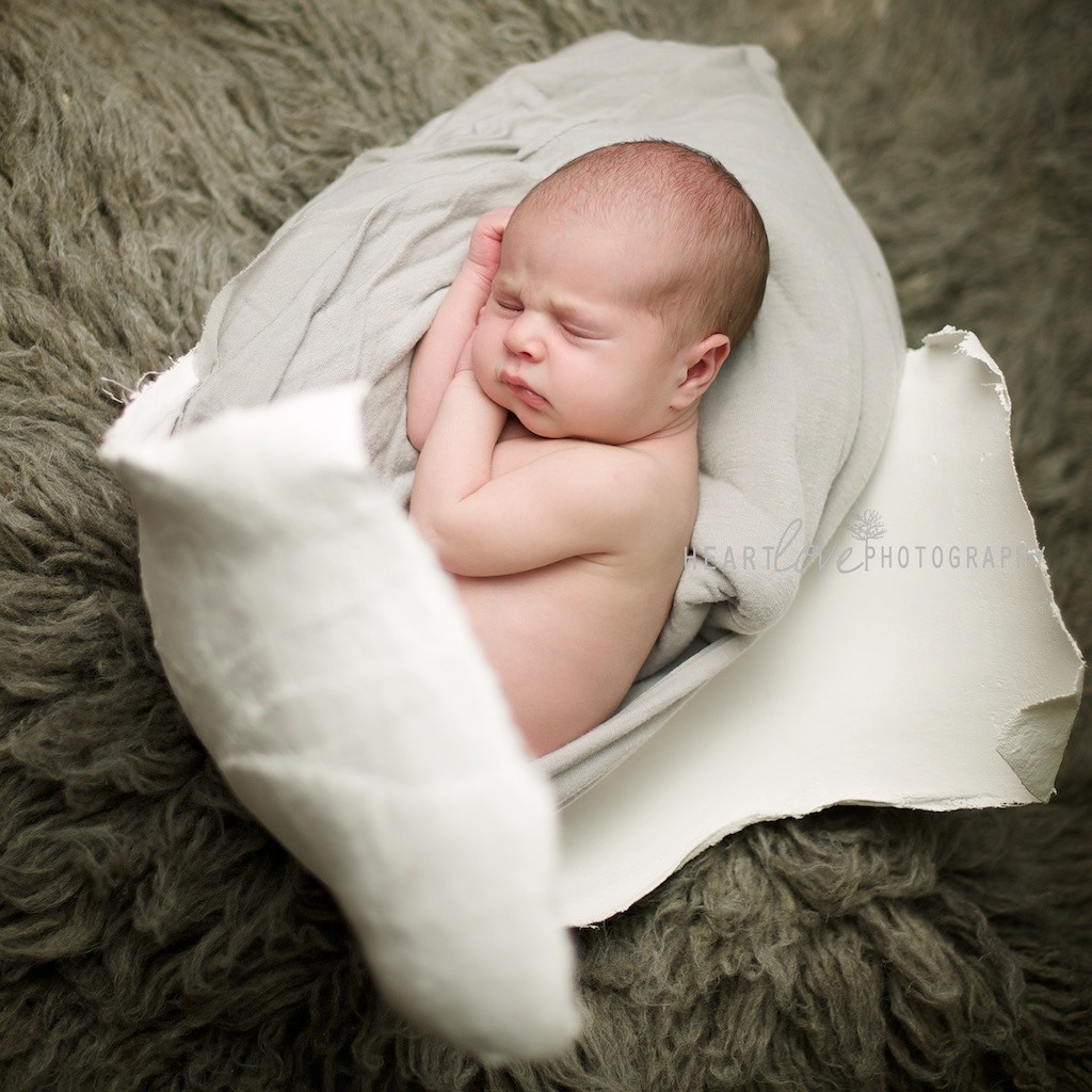 Belly Cast Newborn Photography