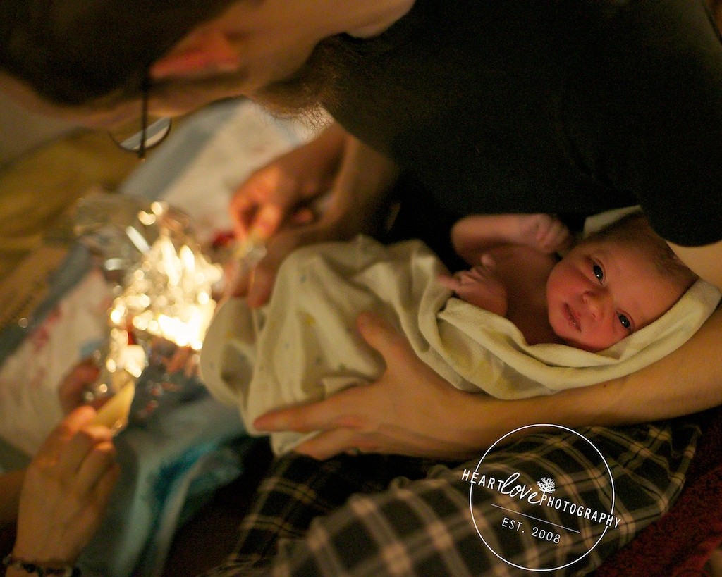 Umbilical Cord Burning | Maryland Birth Photographer Jillian Mills