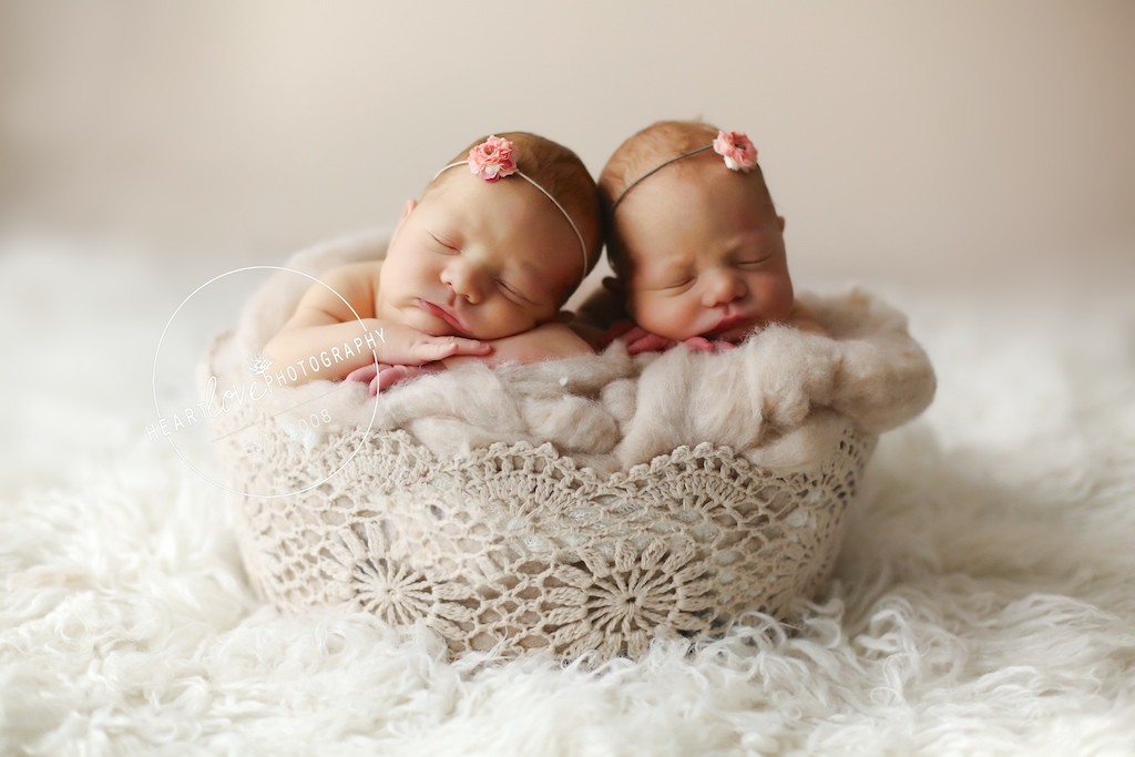 Baltimore Newborn Twin Photography