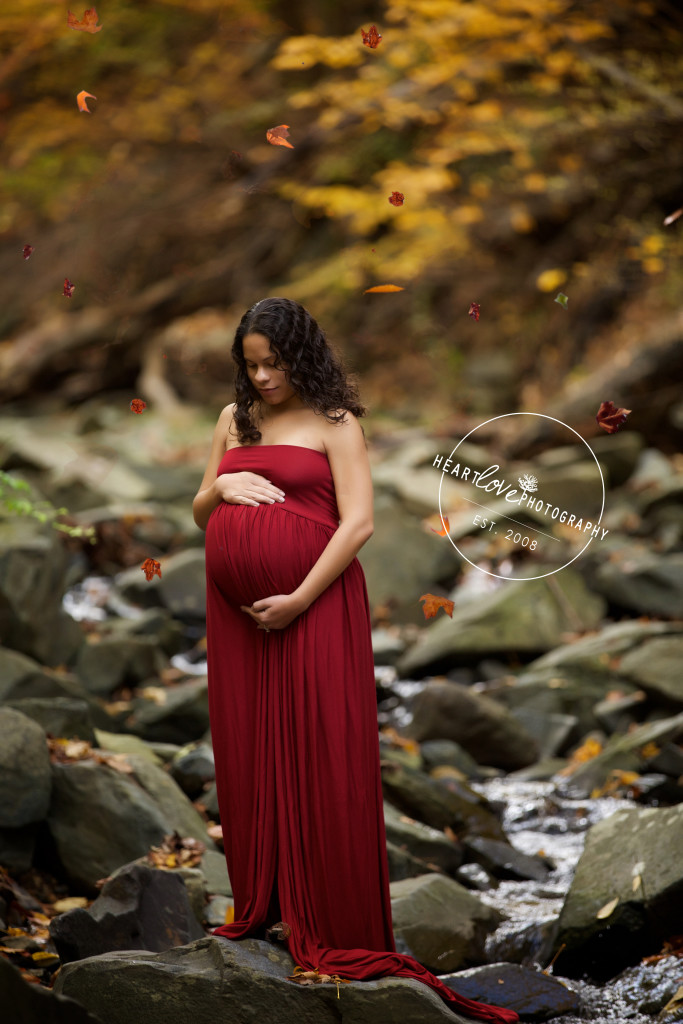 fall maternity photo maryland