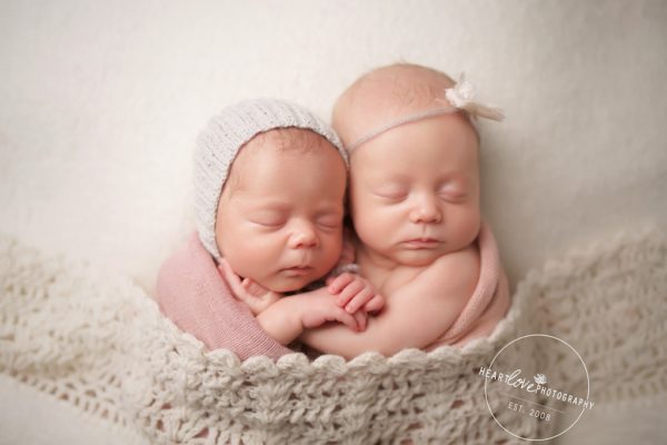 Newborn Twin Photographer Maryland Multiples