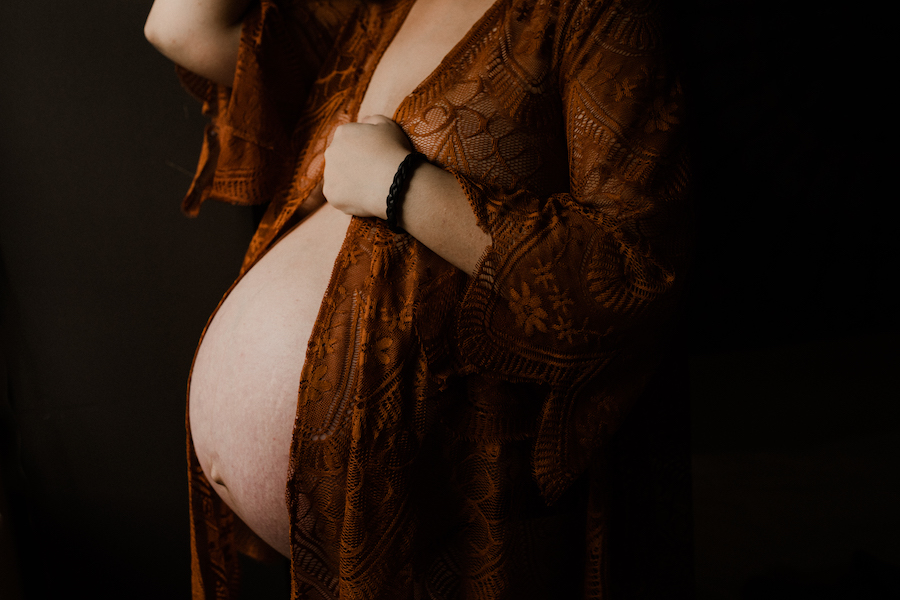 Pregnant belly