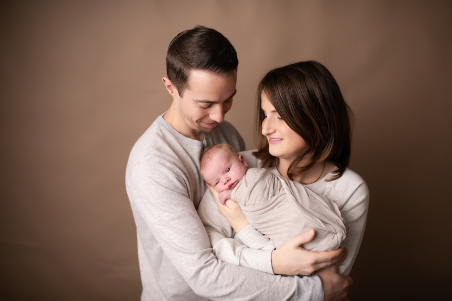 Parents with newborn