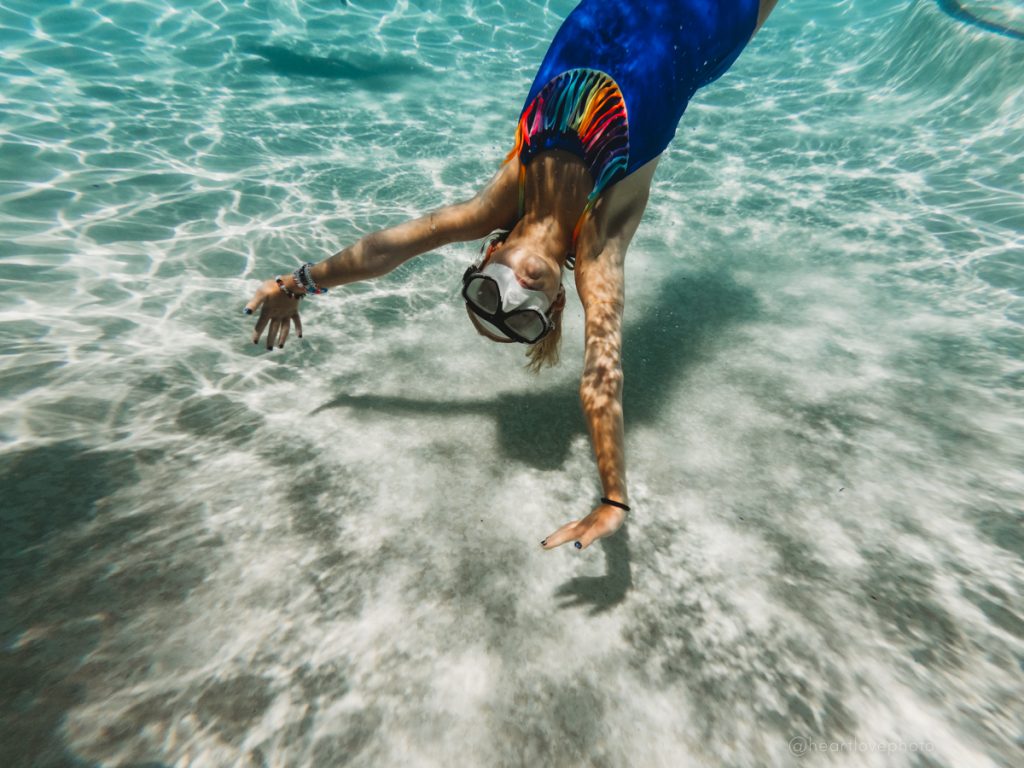 underwater kid photography