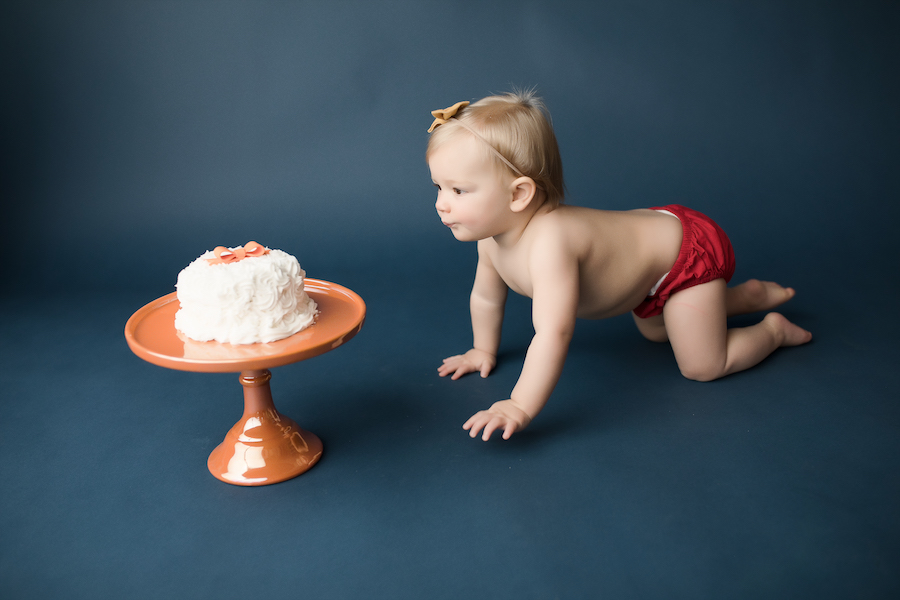 Crawling to the cake